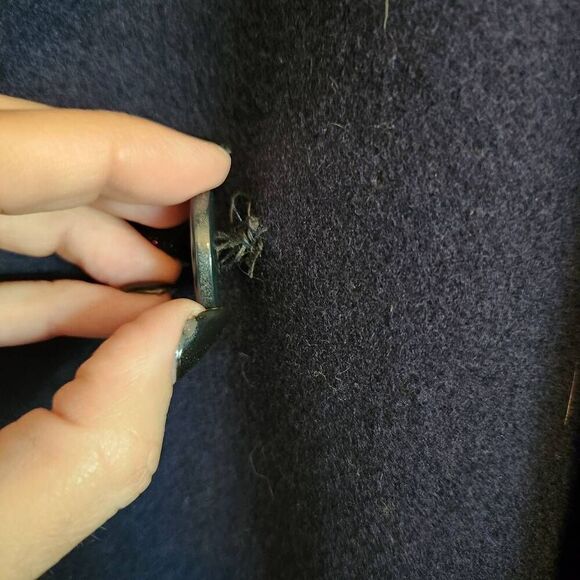 Vintage Wool Coat Womens 8 Central Park International CPI Pure New Wool Outerwea - Picture 7 of 7